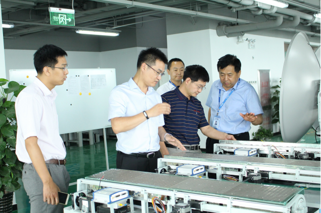 北京市科委张继红副主任一行莅临j9官网宇达考察调研